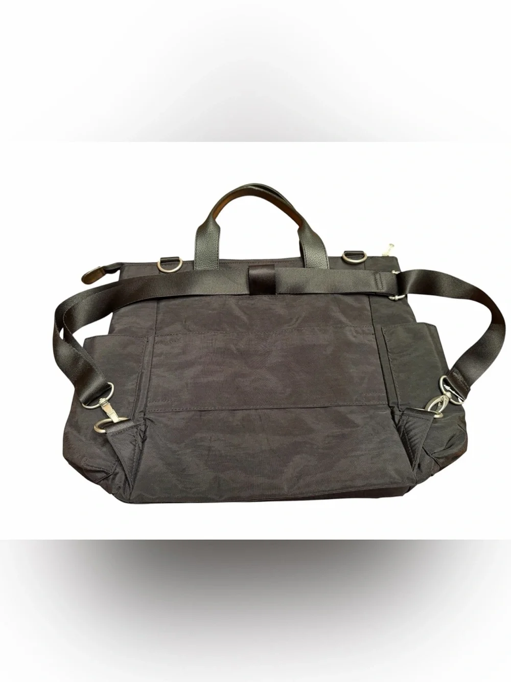 Baggallini 3 in 1 Convertible Crossbody Tote Backpack - Black